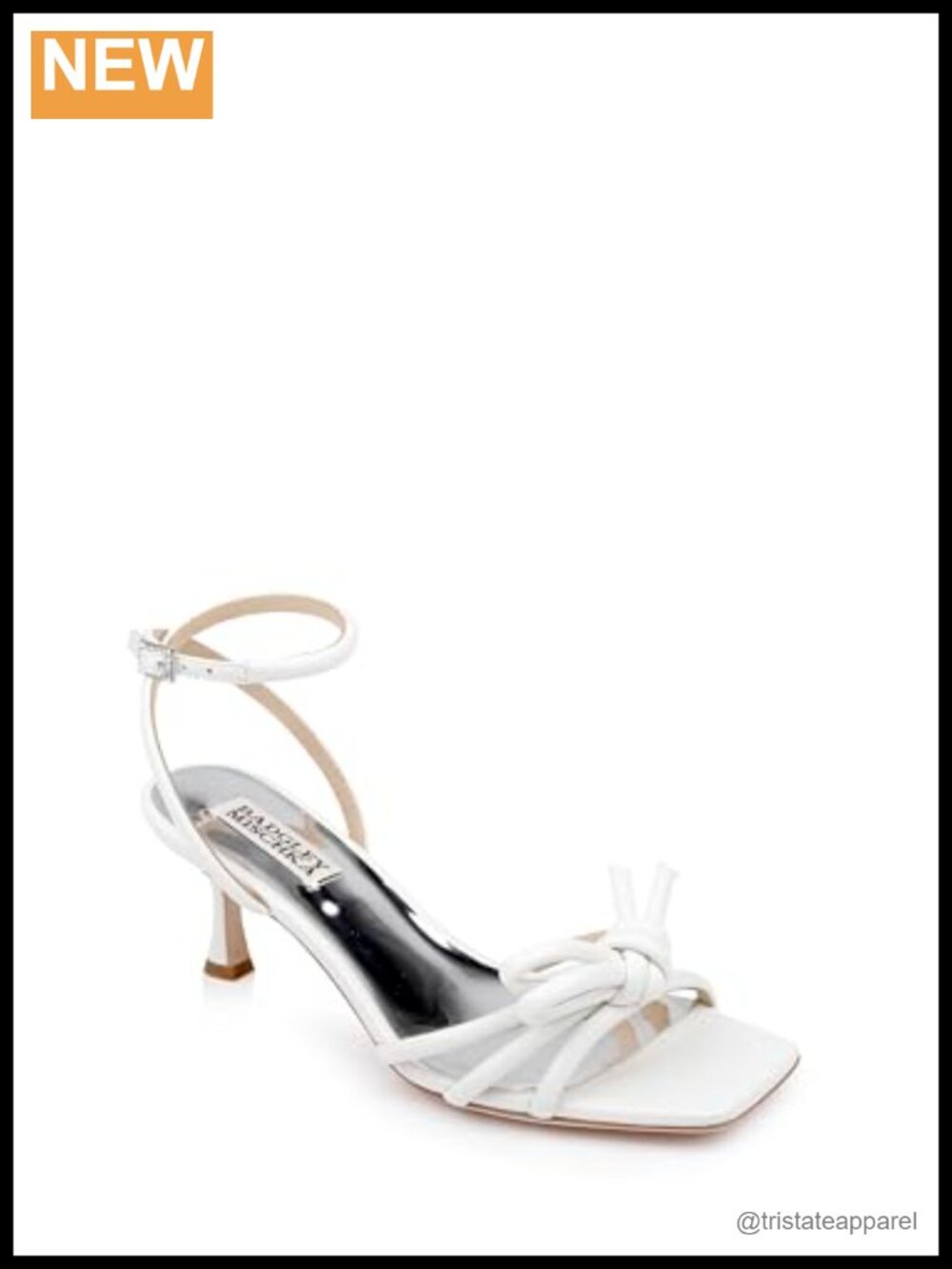Kitten Heel Ankle Strap Sandals Leather Lining Formal Evening Shoes
